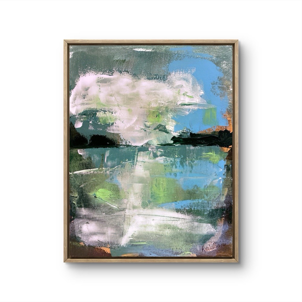 Landscape Impressionism painting on Сanvas wall art signed 11x14 Original