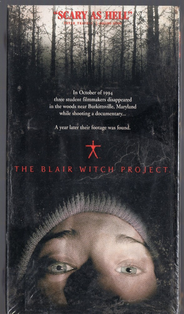 The Blair Witch Project 1999 Artisan Home Entertainment VHS Classic Horror Movie