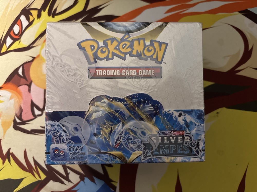 Pokemon Sword & Shield Silver Tempest Booster Box