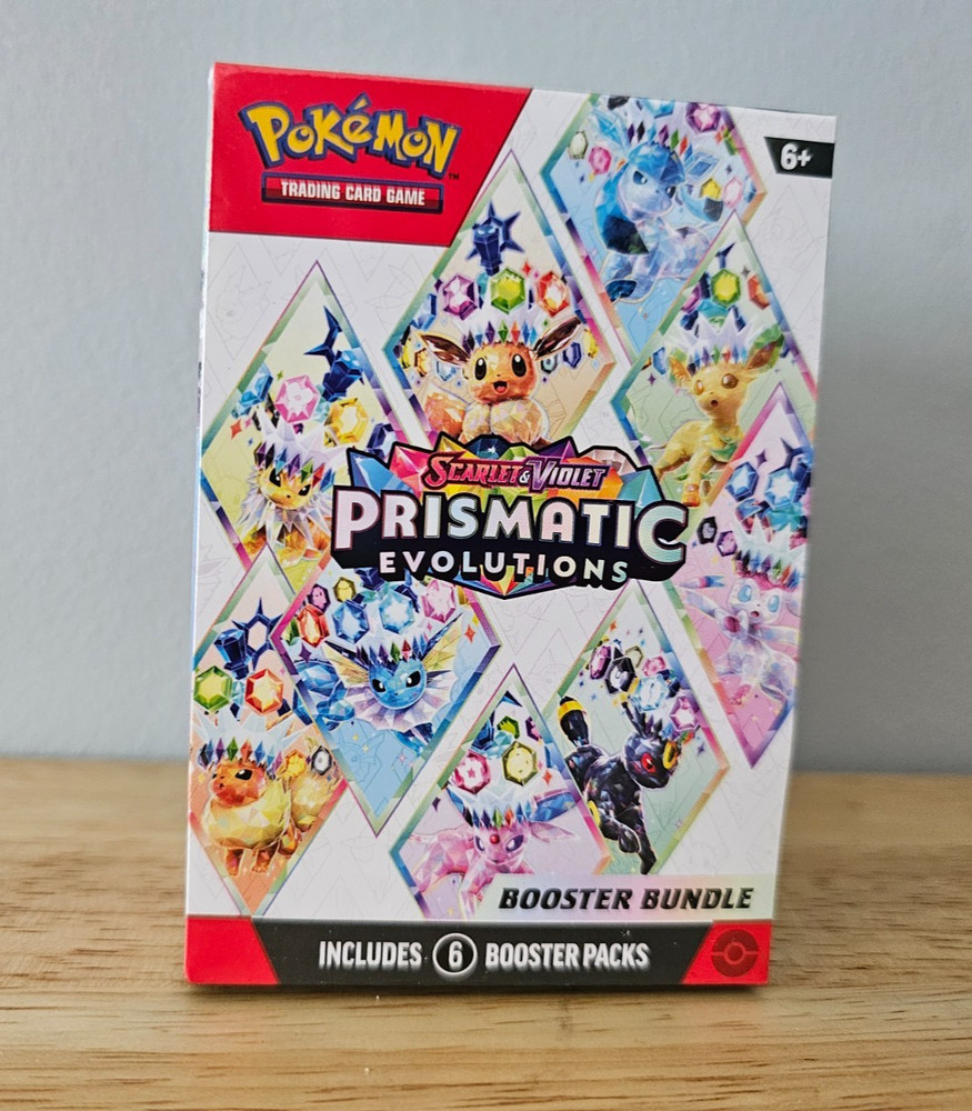 Pokemon TCG: Scarlet & Violet Prismatic Evolutions Booster Bundle New Sealed