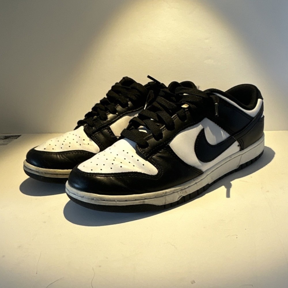 Nike Dunk Low Panda DD1391-100 Black White Athletic Sneakers Low Top