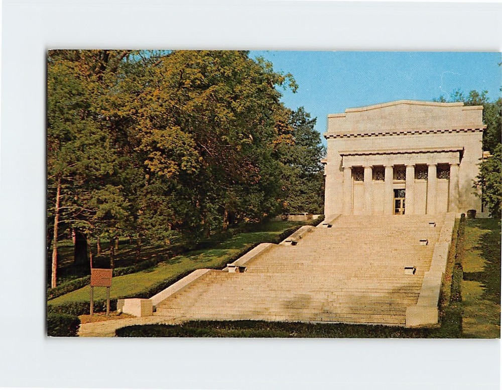 Postcard Lincoln National Birthplace Memorial Hodgenville Kentucky USA