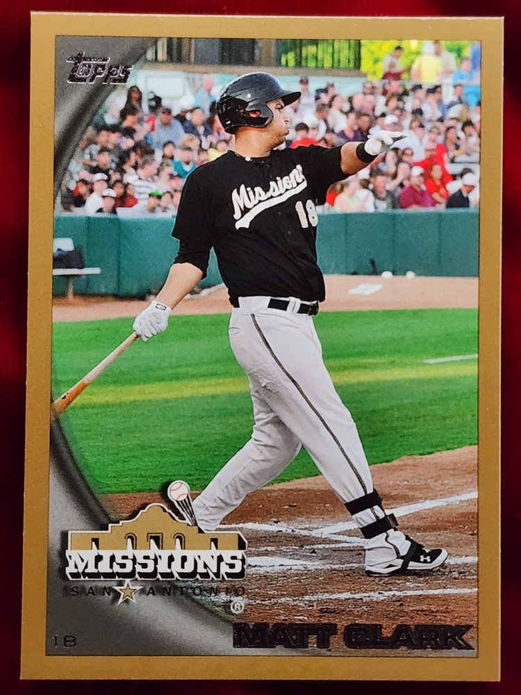 2010 Topps Pro Debut - Gold #348 Matt Clark /50 (RC)(PWE)
