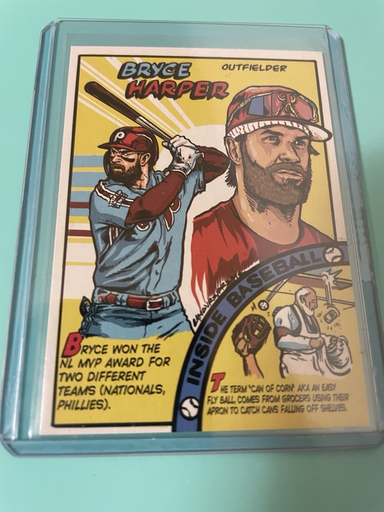2023 Topps Archives - 1979 Topps Comics Bryce Harper #79TC-8