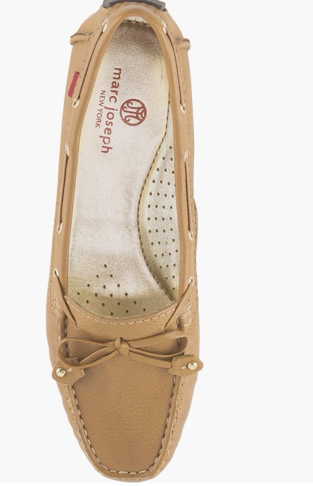 Marc Joseph New York Womens Leather Driving Loafers Shoes Cypress Hill Size 5.5