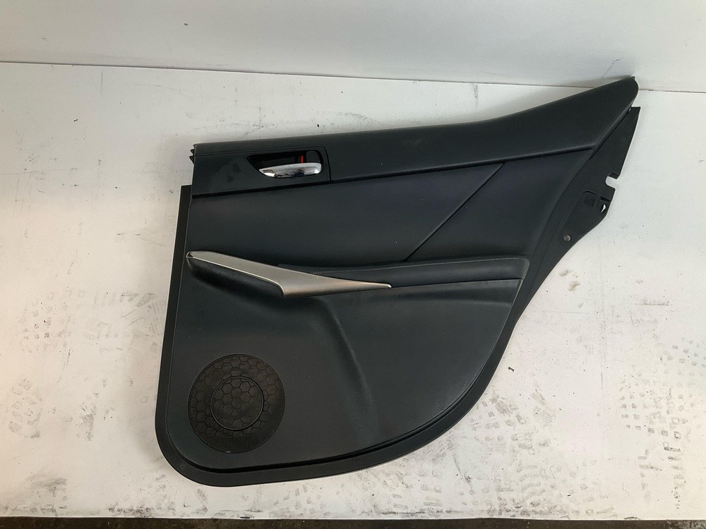 2014 LEXUS IS250 Rear Door Trim Panel Right Passenger Side with Window Switch