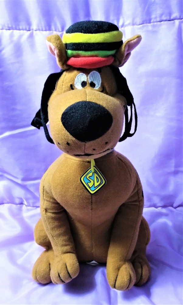Warner Brothers Jamaican Scooby-Doo Rastafarian Plush 13