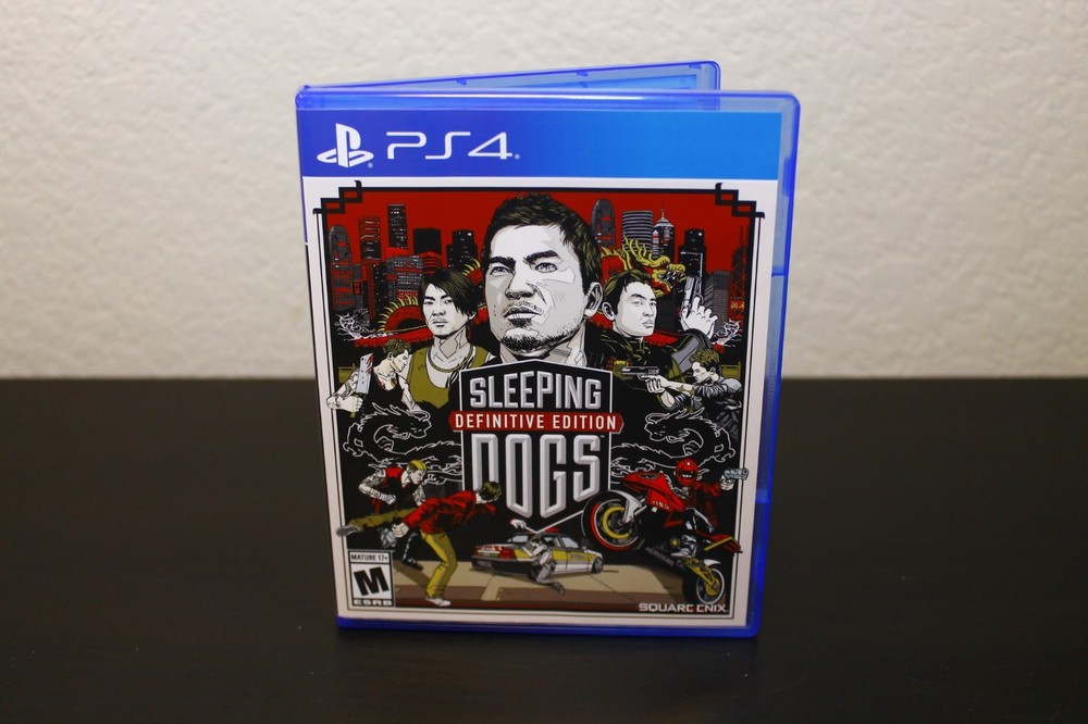PS4 Sleeping Dogs Definitive Edition Game CIB Mint Disc Clean & Tested