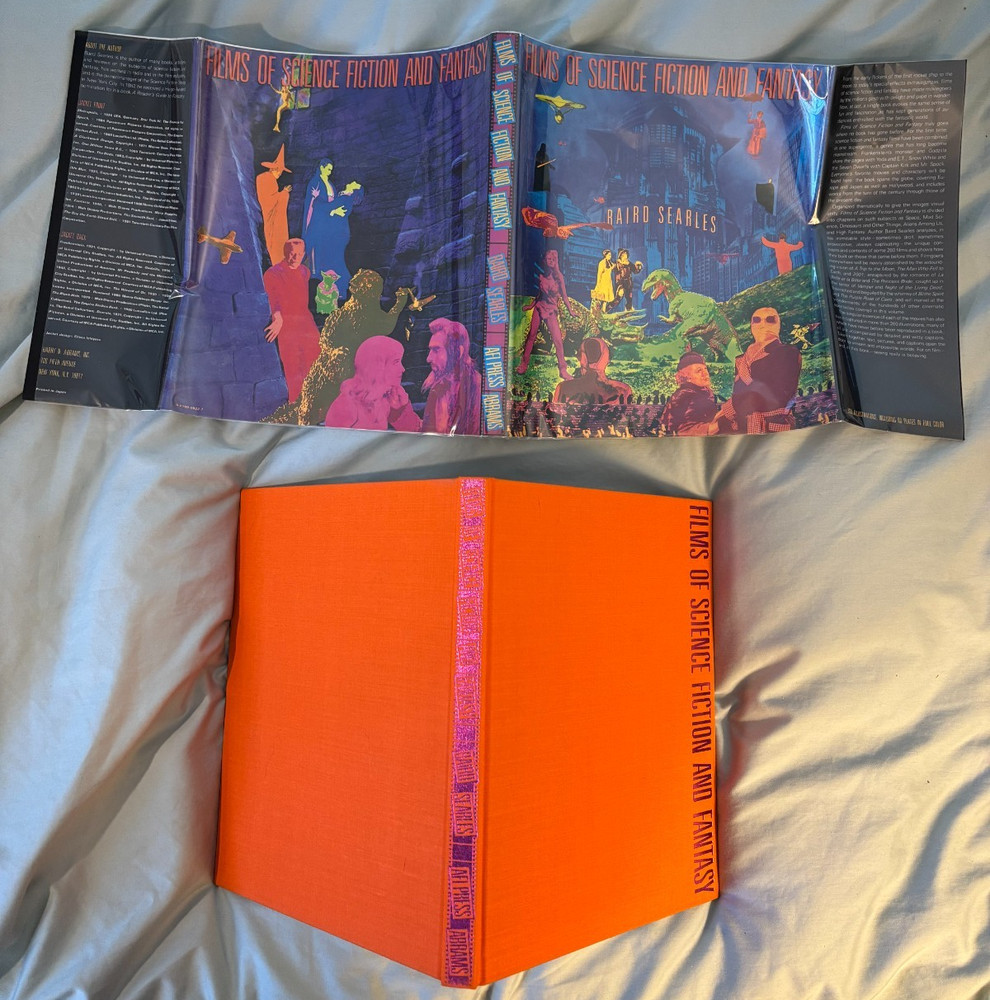 Films of Science Fiction and Fantasy by Searles- movie tie-in VG+ 1985 oversize