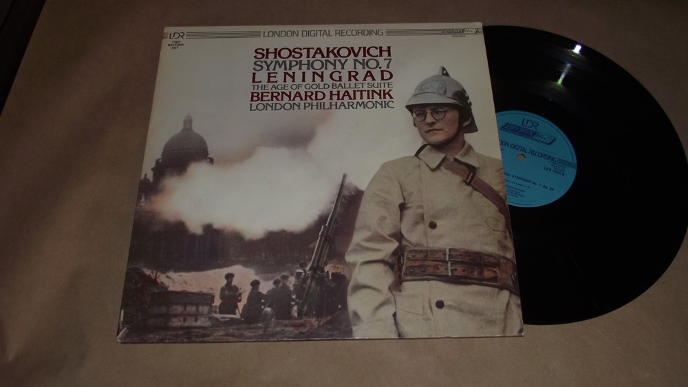 Shostakovich Symphony No. 7 Haitink London Ldr-10015 Uk Digital 2 Lp Nm
