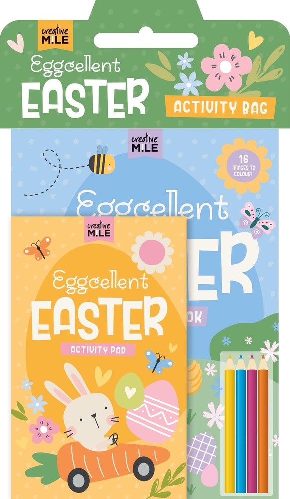 Eggcellent Easter Activity Bag by Creative Mile (English) Paperback Book