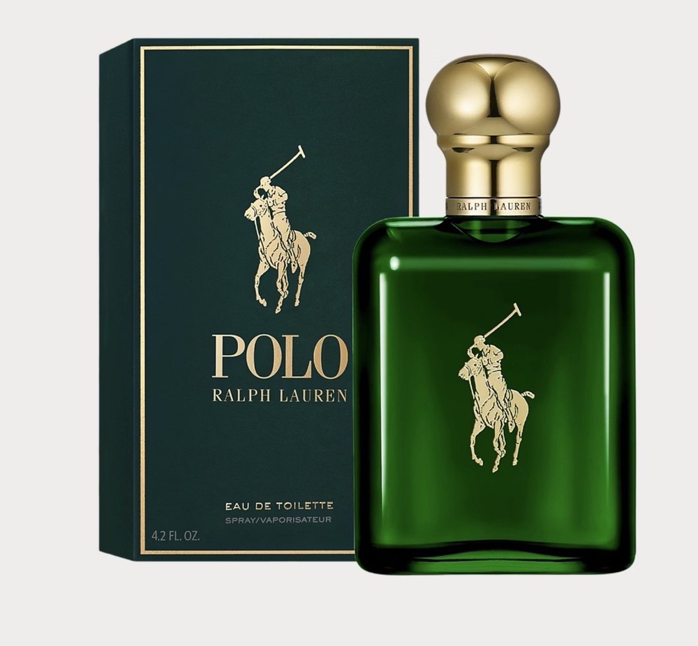 Ralph Lauren Polo Eau de Toilette Spray for Men, Regular Full Size 4.2 fl oz