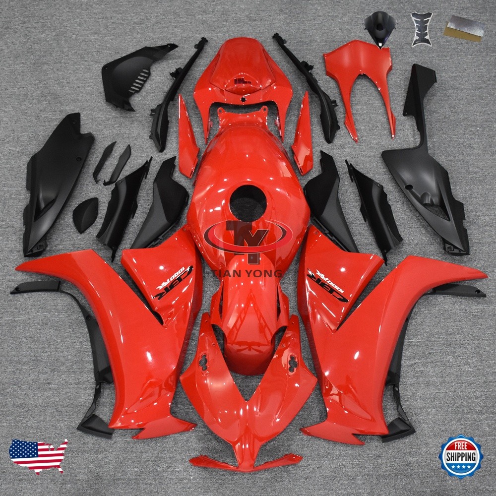 Red Fairings Kit for Honda 2012 13 14 2015 2016 CBR1000RR Injection ABS Bodywork
