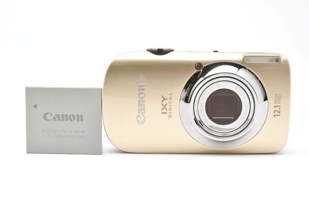 Canon IXY DIGITAL 510 IS Digital Camera Silver Tested Working EXCELLENT  eb43