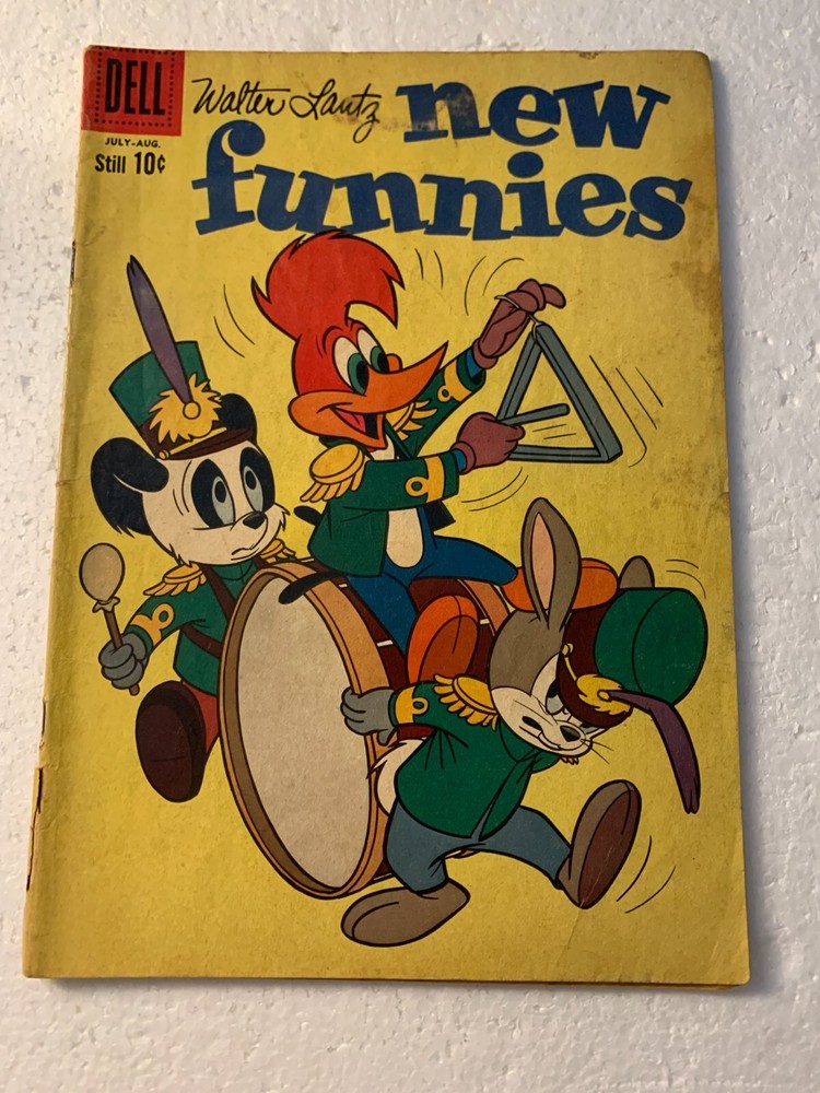 Walter Lantz - New Funnies #278 Vg- July-August Dell Silver Age 1960