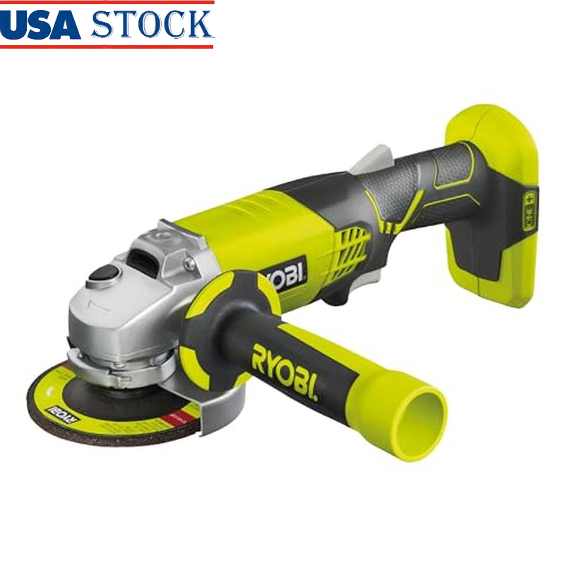 Cordless Angle Grinder One  Battery Operated Metal Tool High Performance New