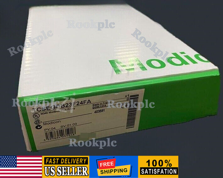 One New Schneider TCSEGDB23F24FA PLC Module Network Communication Module