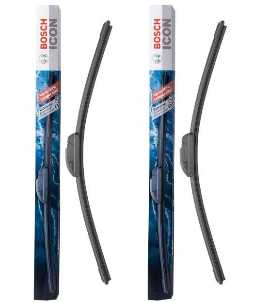 BOSCH ICON 26A & 18A Wiper Blades Set for Front Left and Right 26