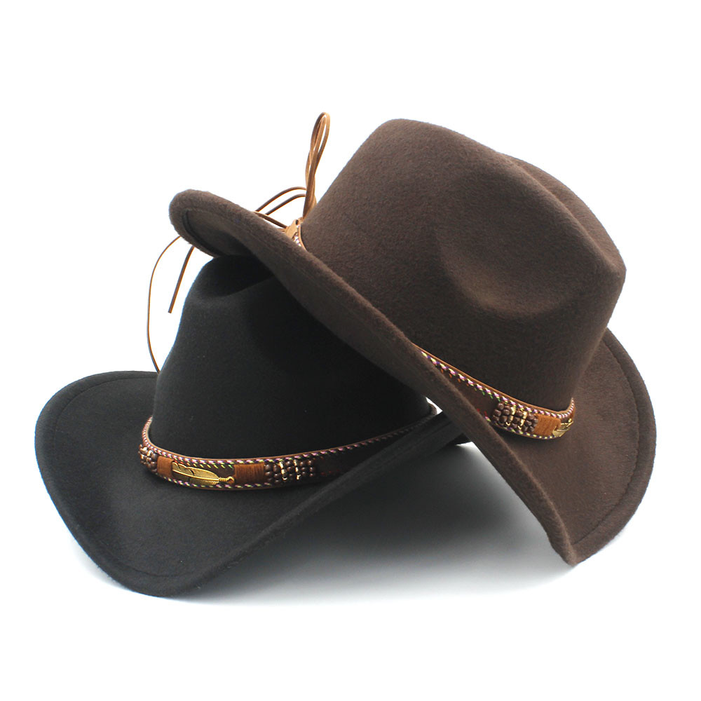 Boys Girls Cowboy Hat Cowgirl Cap Travel Casual Costume Cap Cosplay