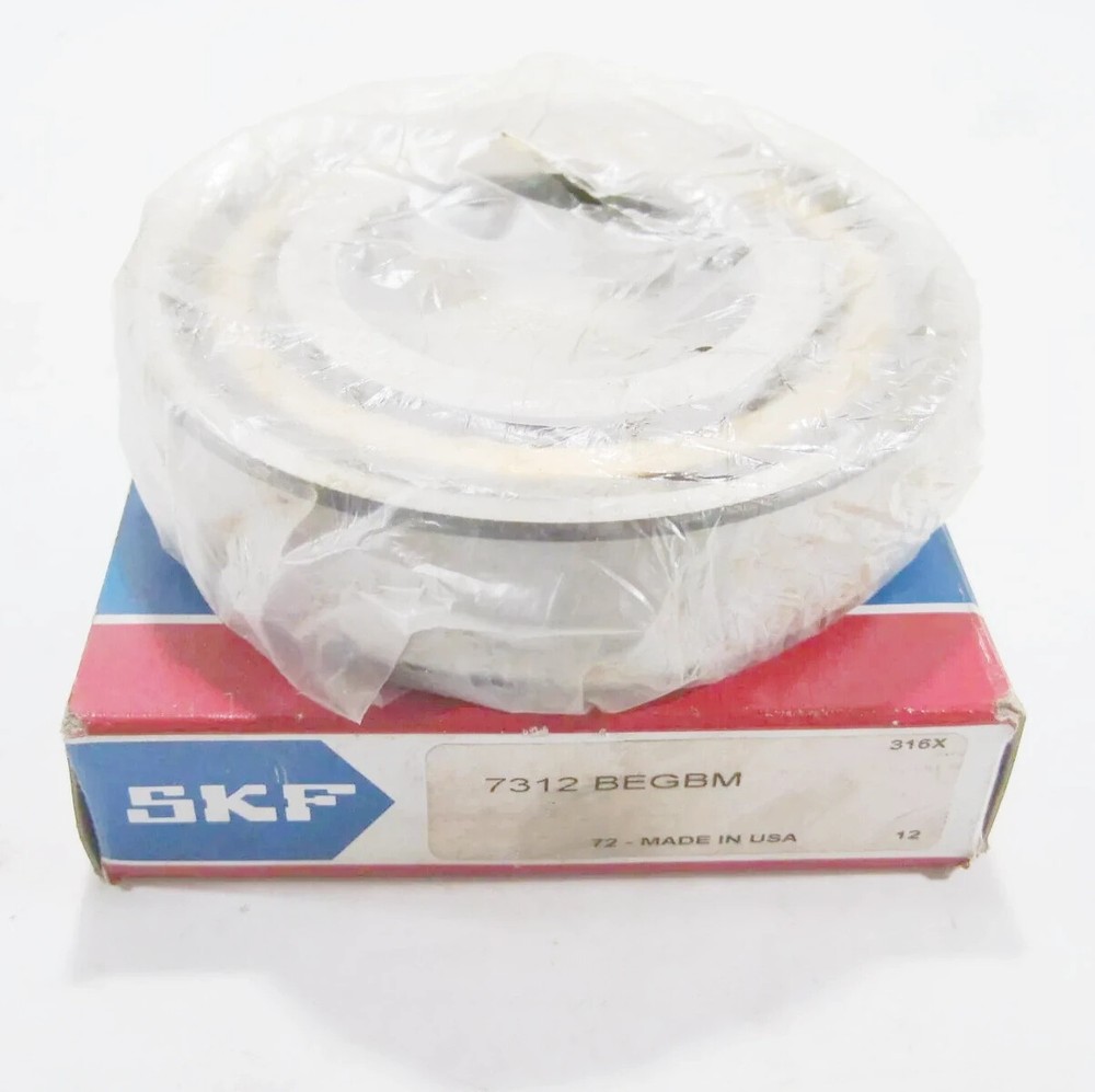 NEW SKF 7312 BEGBM single row angular contact ball bearing 1PCS #NN