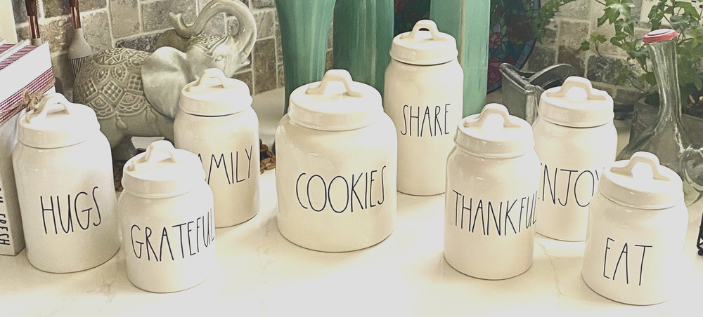 Huge Rae Dunn Canister Lot Artisan Collection By Magenta FARMHOUSE Decor