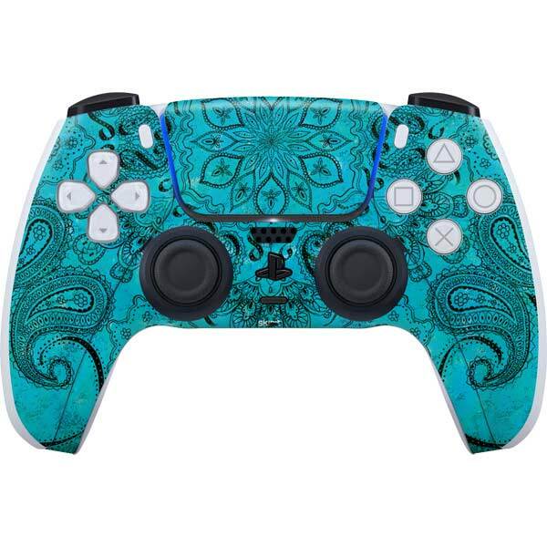 Ginseng PS5 Controller Skin - Blue Zen