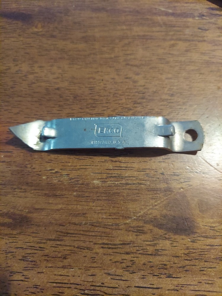 Ekco Accurate Profile Can Tapper Metal Bottle Opener - 1950s / 1960s Vintage-image