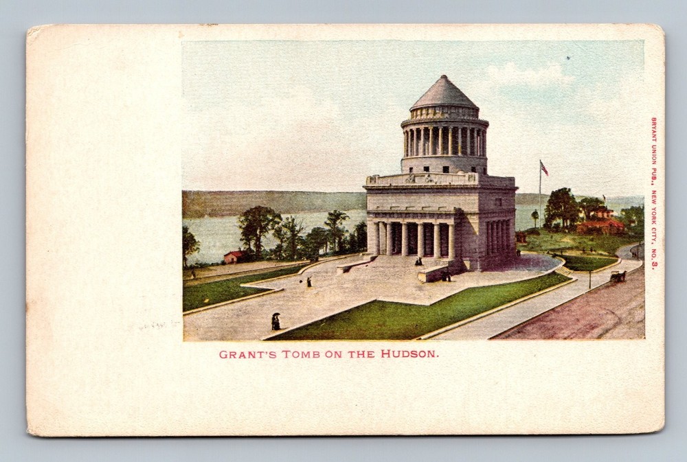 Vintage Grant's Tomb on the Hudson Postcard Bryant Union Pub