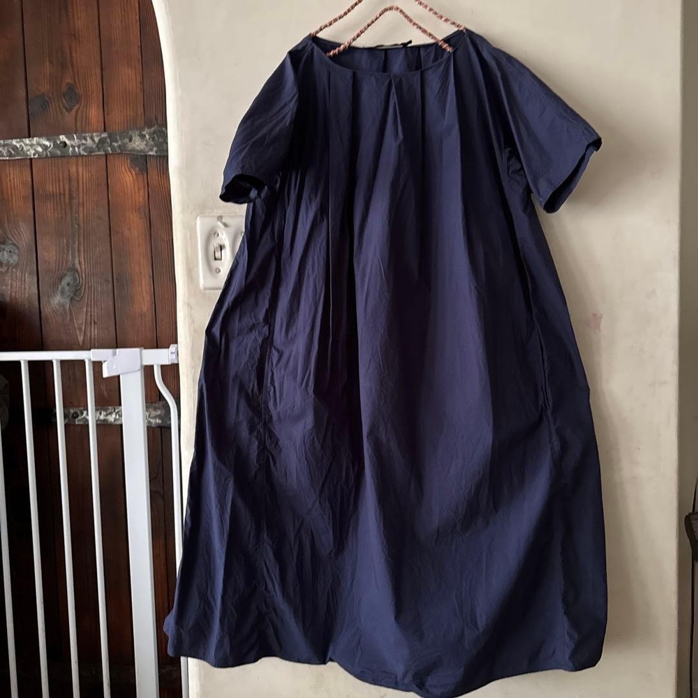 SOFIE D'HOORE Navy Dress M - Women's Long Shirt Dress