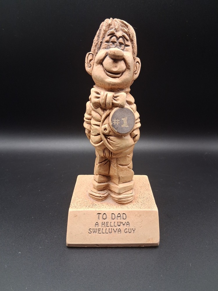 Vintage 1970 Paula W-173 To Dad a Helluva Swelluva Guy Figurine USA