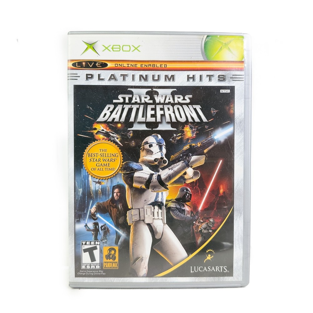 Star Wars Battlefront II 2 Platinum Hits Microsoft Xbox CIB