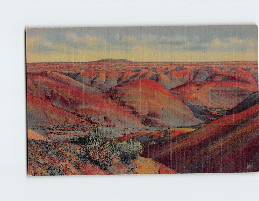 Postcard Painted Desert Arizona USA