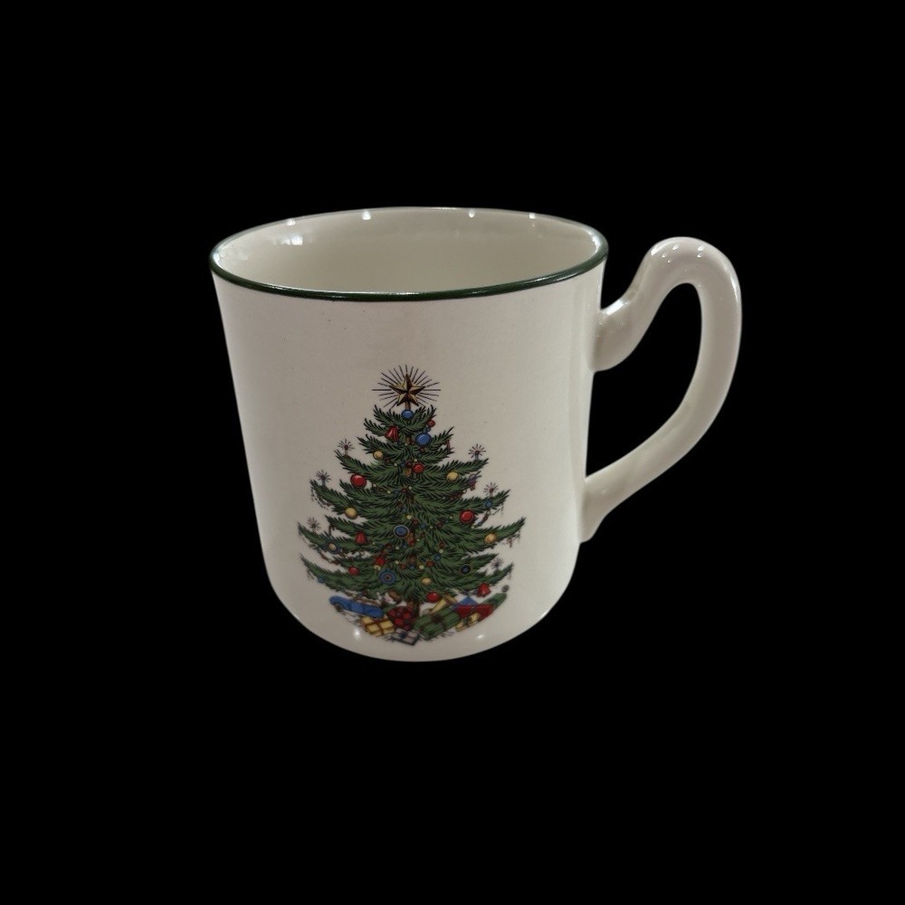 Cuthbertson Original Christmas Tree Coffee Cup, Made In England