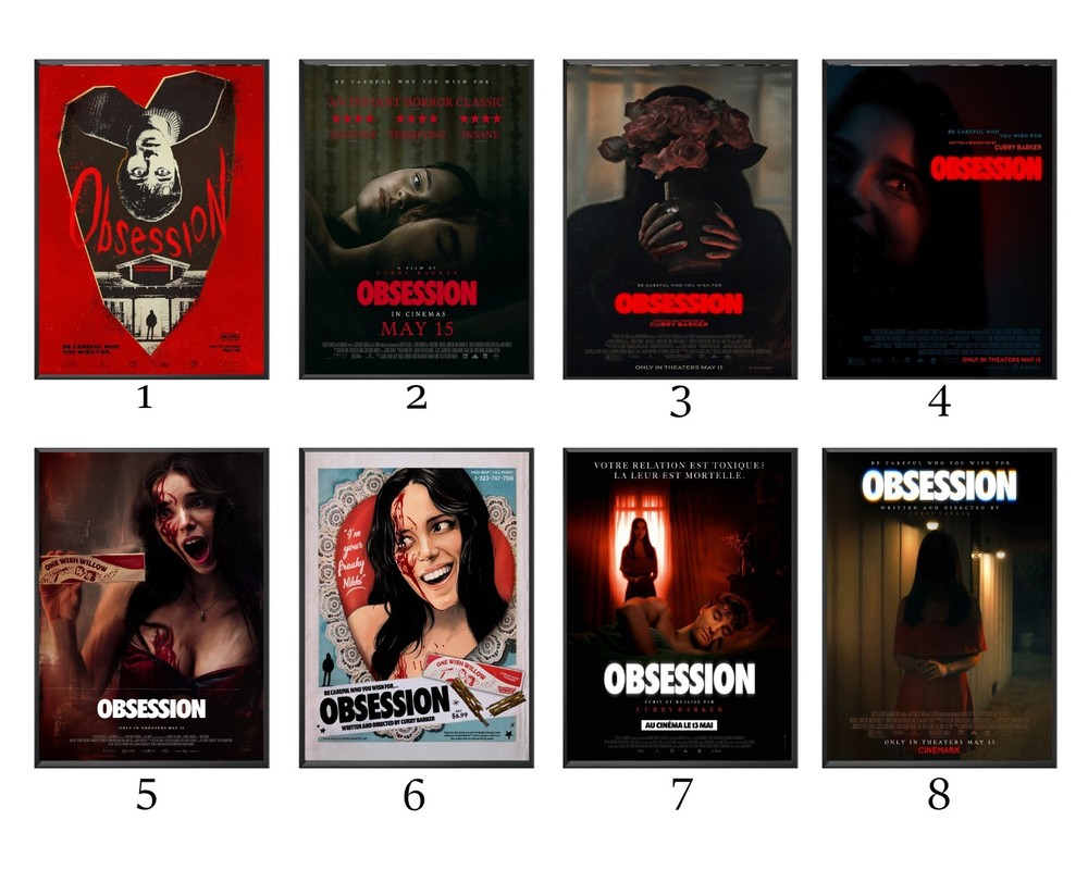 Obsession 2026 Movie Poster, Home Decor, Wall Decor