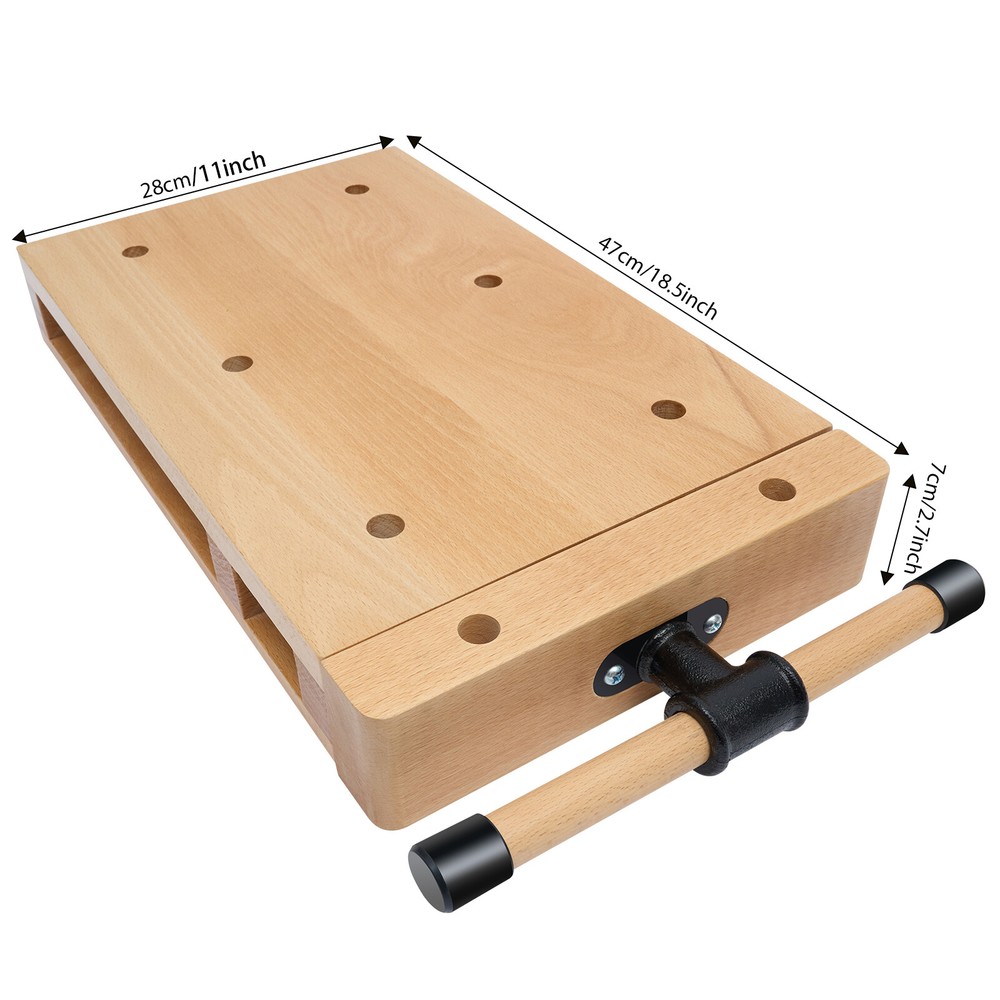 Heavy-Duty Quick Release Wood Bench Vise for Woodworking Projects