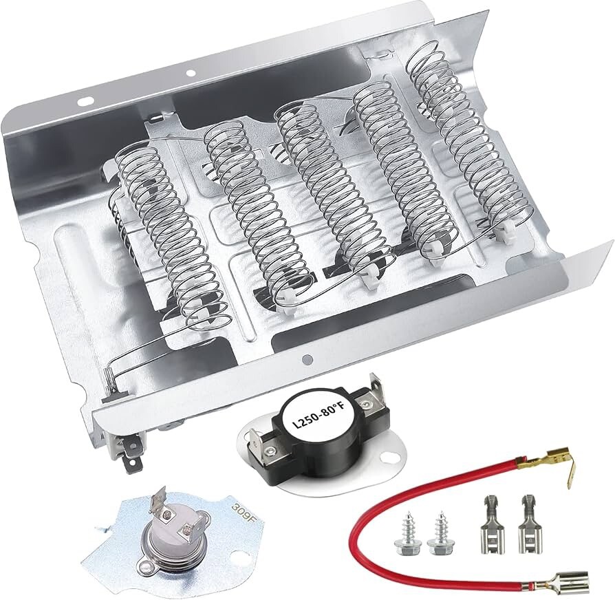 279838 Heating Element Kit with Thermostat Part for W10724237 3398064