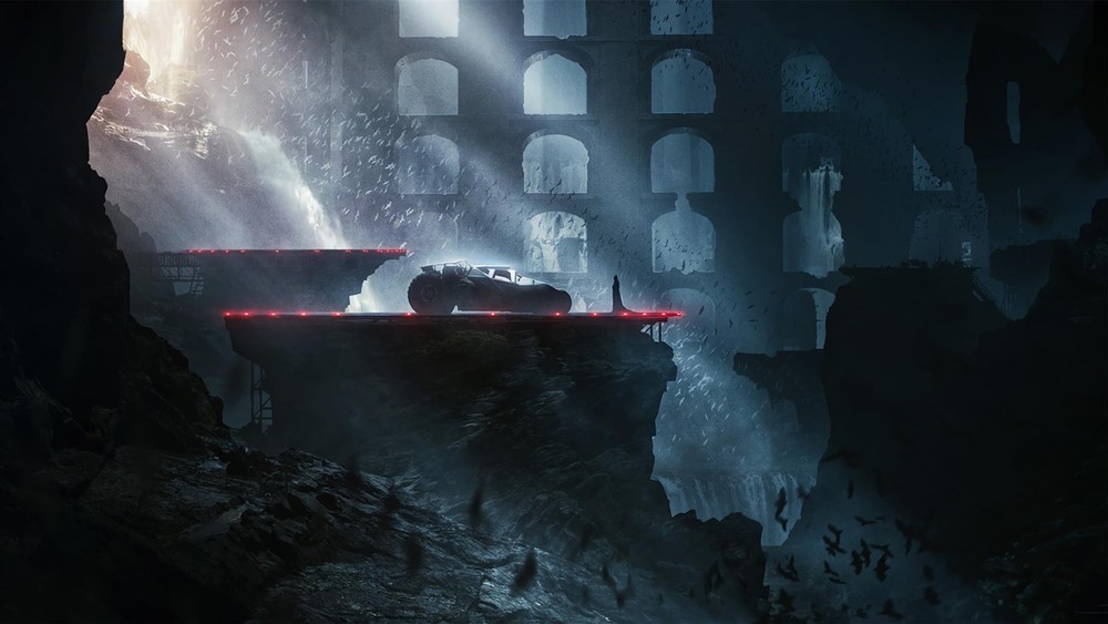 Batman Batcave DC  Metal Art Print Comics Poster 8in x 12in Lot Up