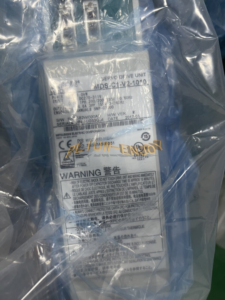 One Mitsubishi Servo Drive Unit Mds-C1-V2-1010 New