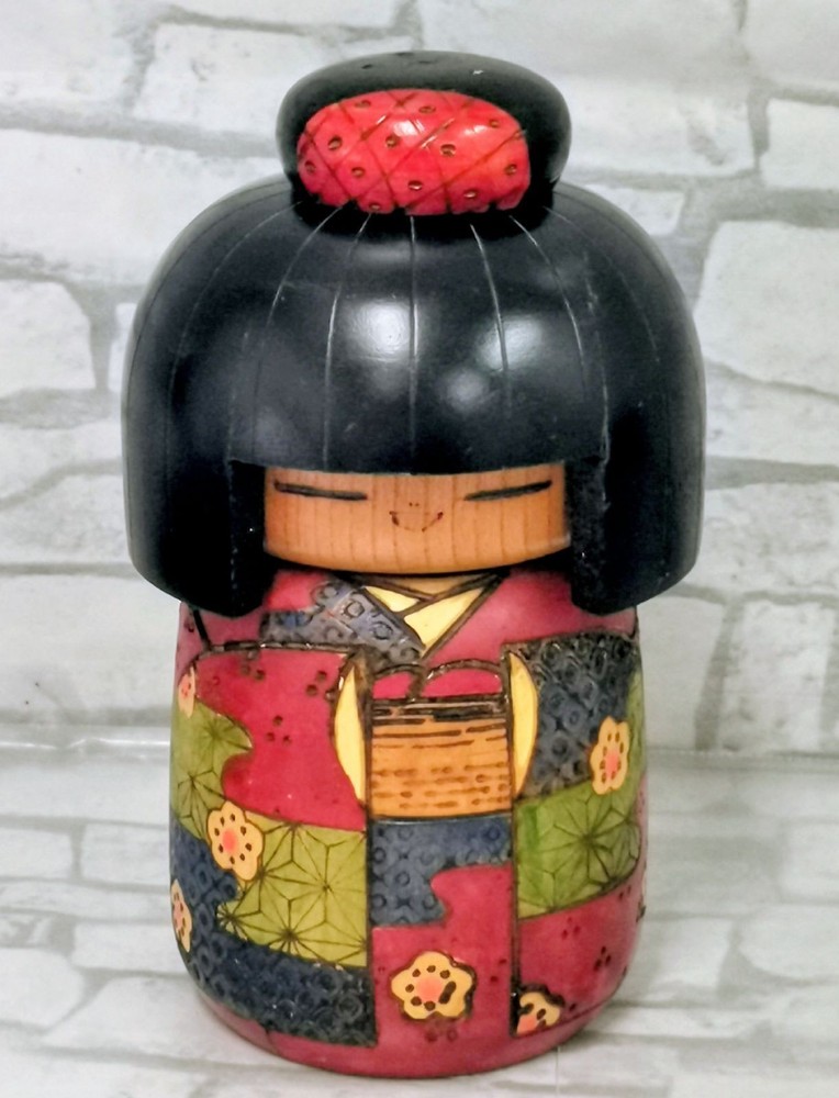 Kazuo Takamizawa Kazuo Kokeshi Doll Used Vintage Collectible Art