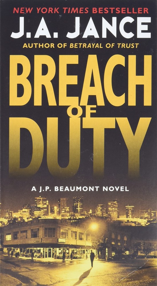 Breach of Duty: A J. P. Beaumont Novel by Jance
