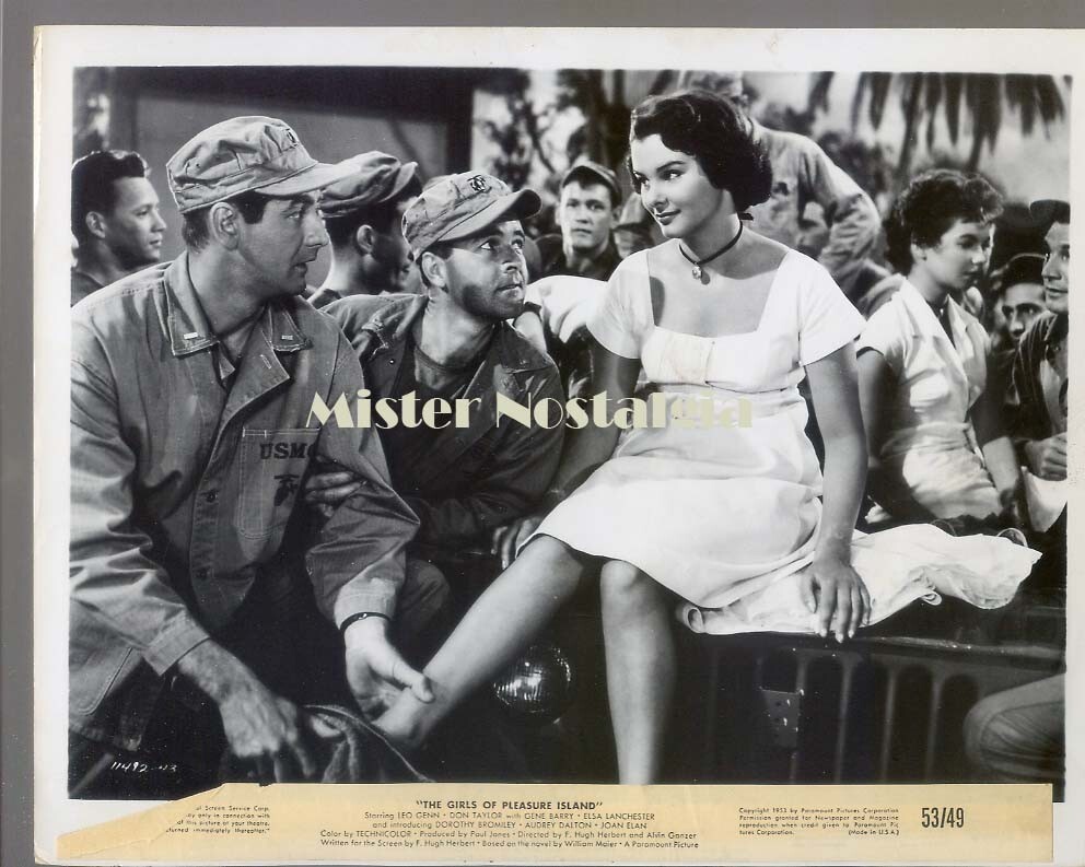 Audrey Dalton in The Girls of Pleasure Island vintage 1953 photo