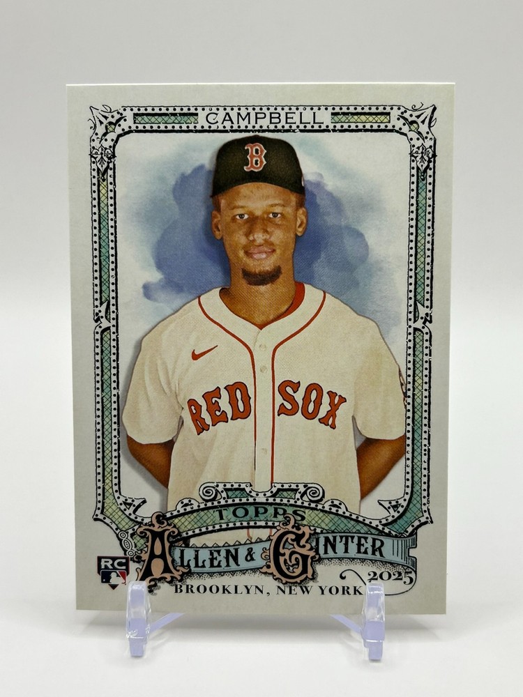 2025 Topps Allen & Ginter Kristian Campbell RC Rookie #89 Red Sox