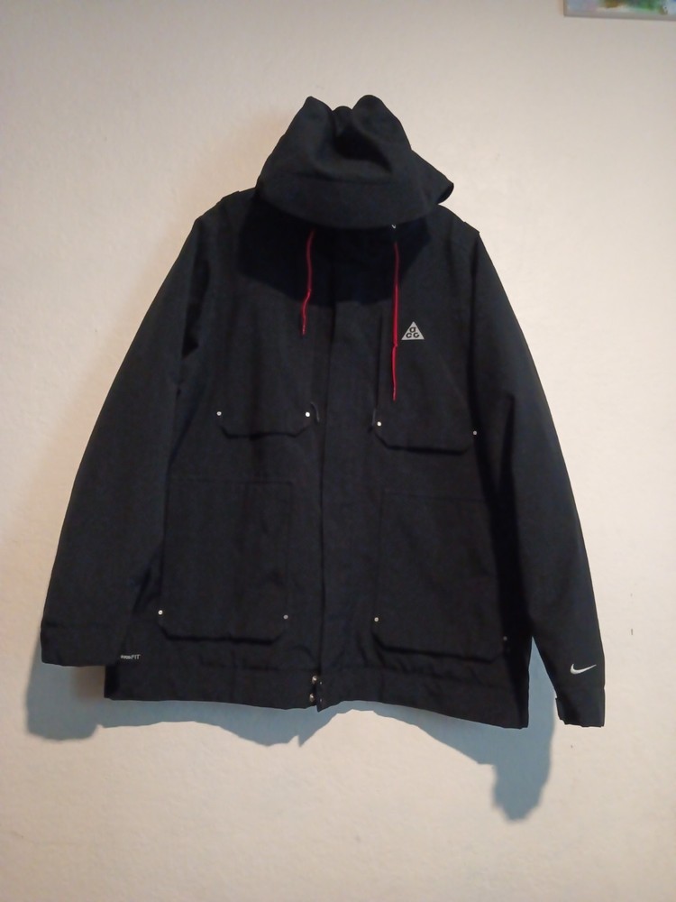Nike ACG NikeFIT STORM Jacket XXL Black Hooded Techwear Outdoor Coat RN56323
