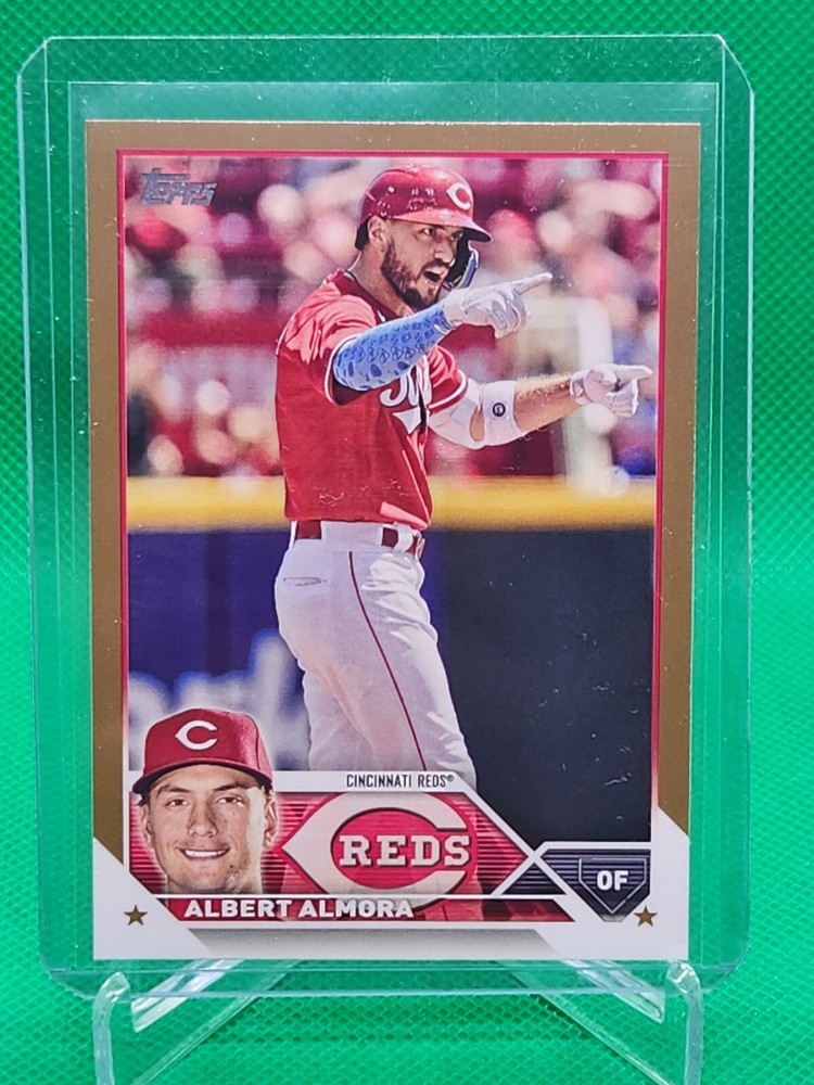 2023 Topps Series 1 Base Gold #230 Albert Almora Cincinnati Reds /2023