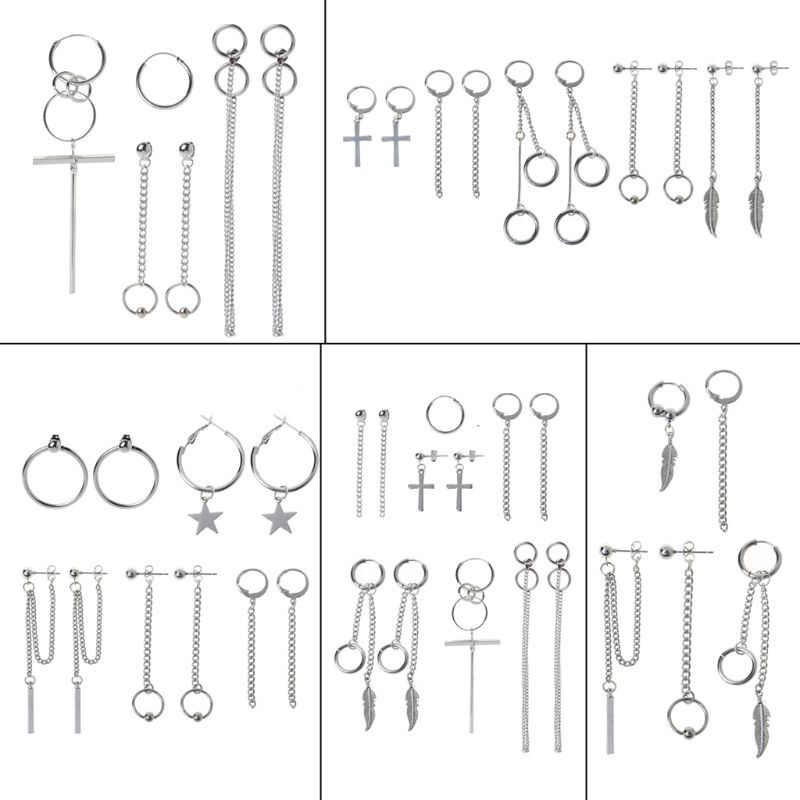 Fashion Earrings Korean Drop Earring Set All-match for Christmas Surprise