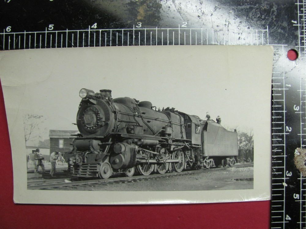 Old Long Island Railroad 4-6-0 Locomotive #24 Photo Oyster Bay Li