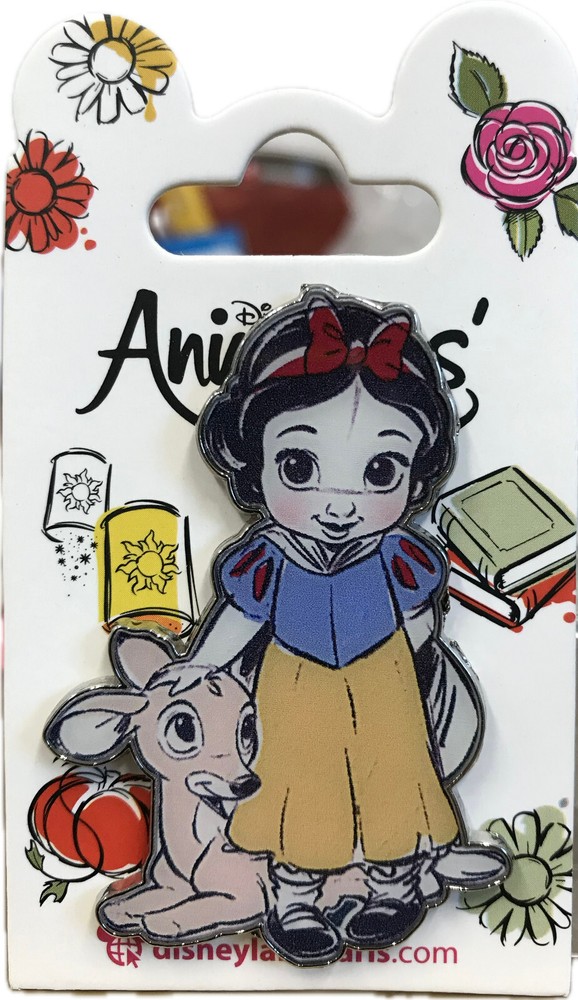 Disneyland Princess Paris Animator Snow White Trading Pin