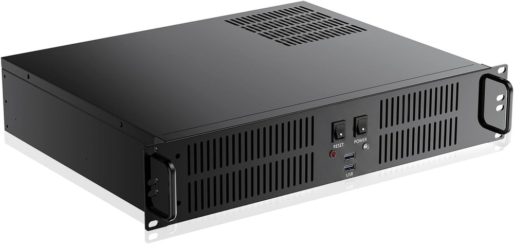 2U Micro ATX Compact Rackmount 3 X 3.5-Inch HDD and 1 X 2.5-Inch SSD, Chassis Su