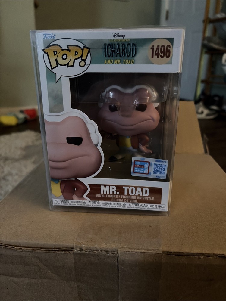 Funko POP! Disney - The Adventures of Ichabod and Mr. Toad #1496, 2024 NYCC NEW