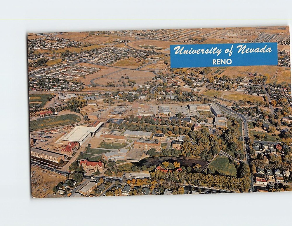 Postcard University of Nevada Reno Nevada USA